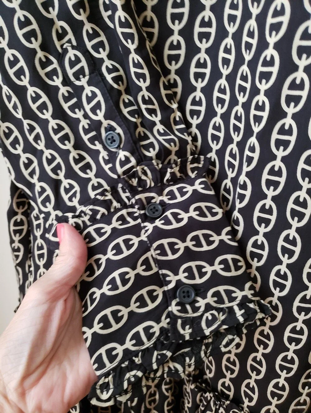J. Crew Amelia Shirt Dress With Ruffle Hem